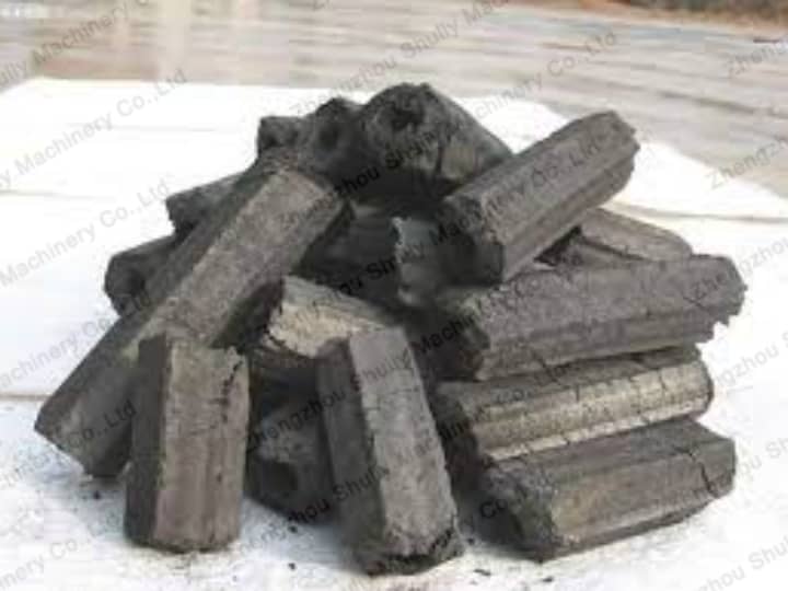 Sawdust briquette